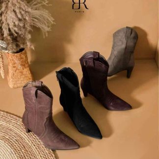 Botín cowboy en varios colores – Maison Atelier